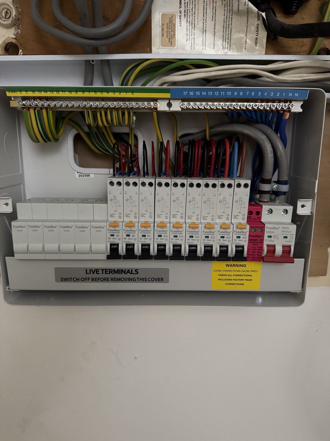 Electrical work by SMF Electrical